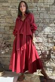 Paloma Ripley Skirt Sangria